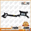 1100lbs Low Profile Adjustable ATV Motorcycle Dolly Stand With Casters