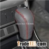 Gear Shift Knob Cover For Geely EMGRAND EC7 Manual Transmission Car Special Hand-stitched Black Genu