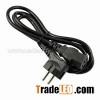 2 Pin European Standard Computer Power Cord Plug AC Power Cables For Power Adapters