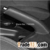 Handbrake Cover For Hyundai Ix35 Car Special Hand-stitched Black Genuine Leather Covers