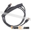 For Symbol DS6708 USB 3M Coiled Cable