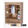 OEM Temporary Traditional Sytle Fabric Wardrobe With Drawers