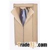 Easy Assembly Small Non Woven Canvas Wardrobe