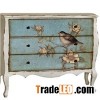 White Wood Nightstands