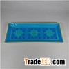 19inch Practical Dining Room Melamine Rectangular Serving Tray Factory