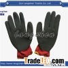 13G 100% Polyester Latex Coated Glove