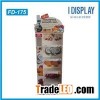 China Manufacturer Designed Cardboard Counter Displays Top For Cookies
