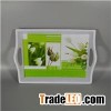 Creative Floral Small Melamine Rectangular Trays With Handles