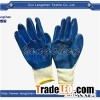 13G 100% Polyester Nitrile Coated Glove