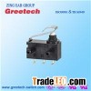 Greetech G304 Bend Simulated Roller Lever And Left Side PCB Terminal And Posts Waterproof Slide Micr