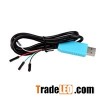 PL2303 TA Download Cable USB To TTL RS232 Module Upgrade USB To Serial Port Download Cable