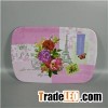 Cheap Wholesale Daily Use Melamc Melamine Rectangular Serving Tray