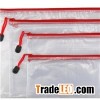 Multi-purpose Water Resisitant Clear PVC Organizer Bag Pouch with Zipper Closure,Soft Tooling Carryi