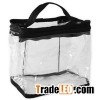 Transparent Travel Toiletry Bag Clear PVC Cosmetics and Toiletries Organizer Bag for Men and Women