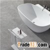 Solid Surface Large Bathtub, Luxury Freestanding Bath Tubs