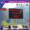 Outdoor Red Color Curved LED Text Moving Display Screen Video Wall P16