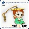 Cartoon Soft Enamel Metal And Chain BookMarker