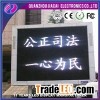 P10 Outdoor White Color Car Bus Taxi LED Message Road Signs Display LED Moving Message Advertising D