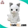 White Cartoon Cat Plush Toy&mini Stuffed Toy Cat In High Quality