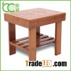 Bamboo/Wooden Shoes-Changing Bench with 2 tiers shelvings